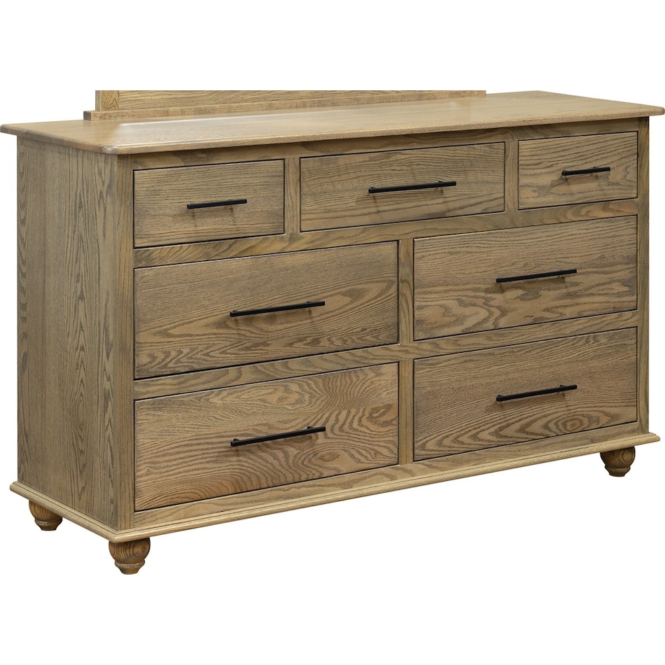 denver brown dresser   