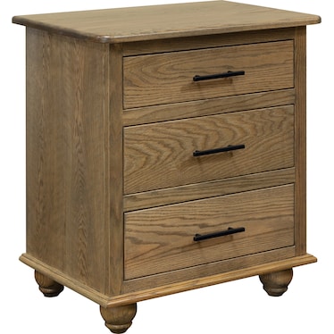DENVER 3-DRAWER NIGHTSTAND