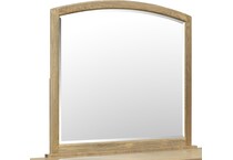 denver light brown mirror   