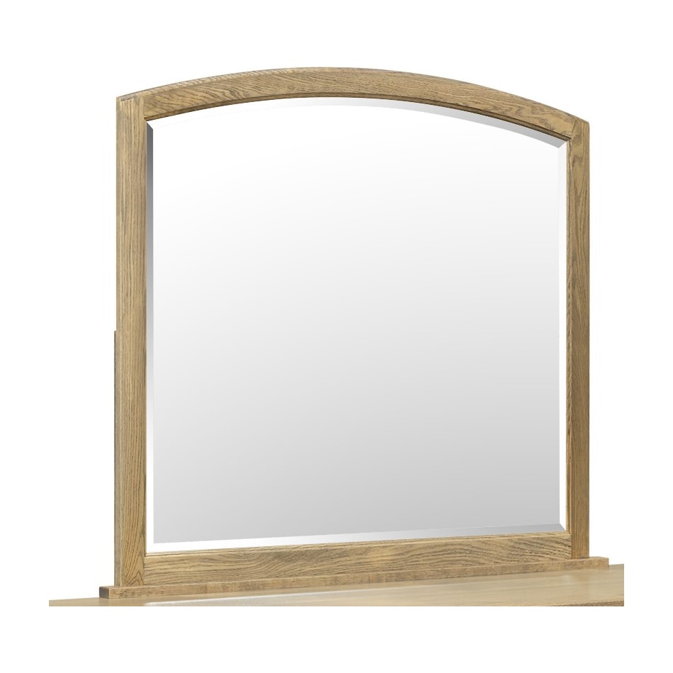 denver light brown mirror   