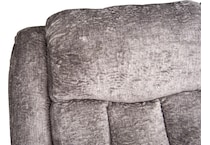 denzel landry ash velvet power reclining sofa   