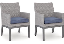 dillon beach blue gray arm chair   