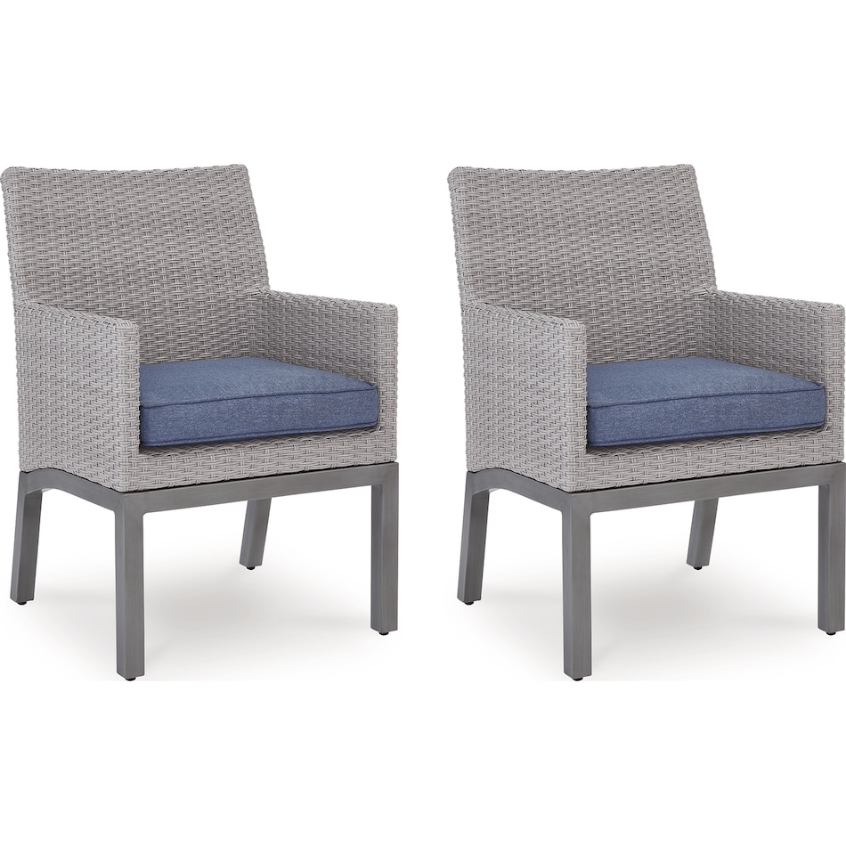 dillon beach blue gray arm chair   