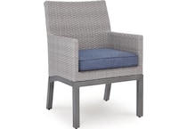 dillon beach blue gray arm chair   