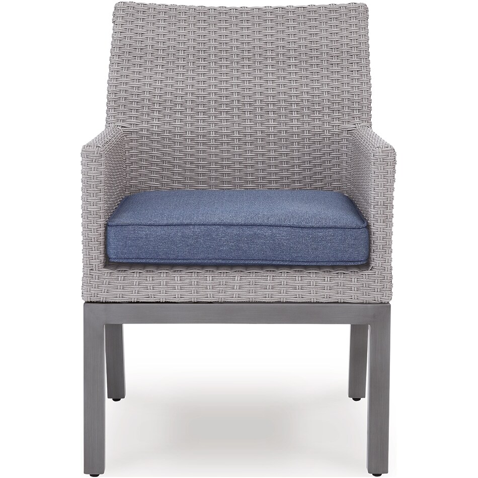 dillon beach blue gray arm chair   