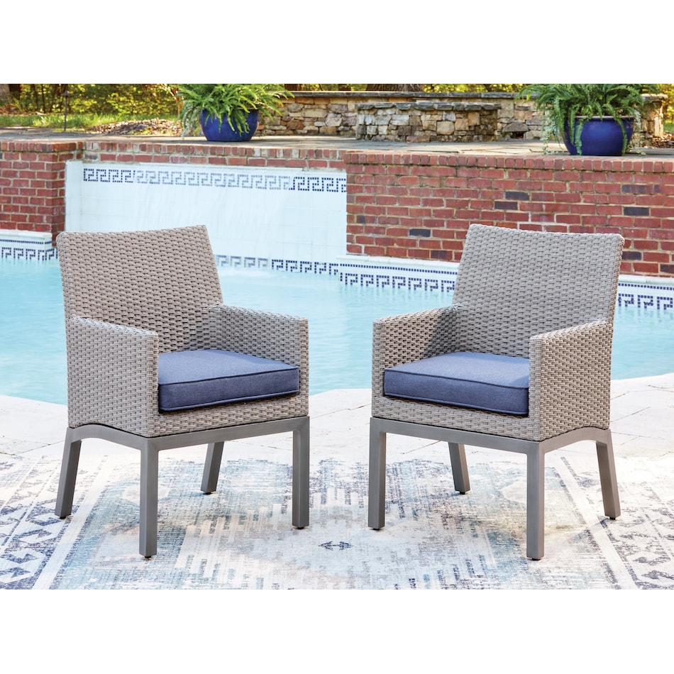 dillon beach blue gray arm chair   