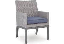 dillon beach blue gray arm chair   
