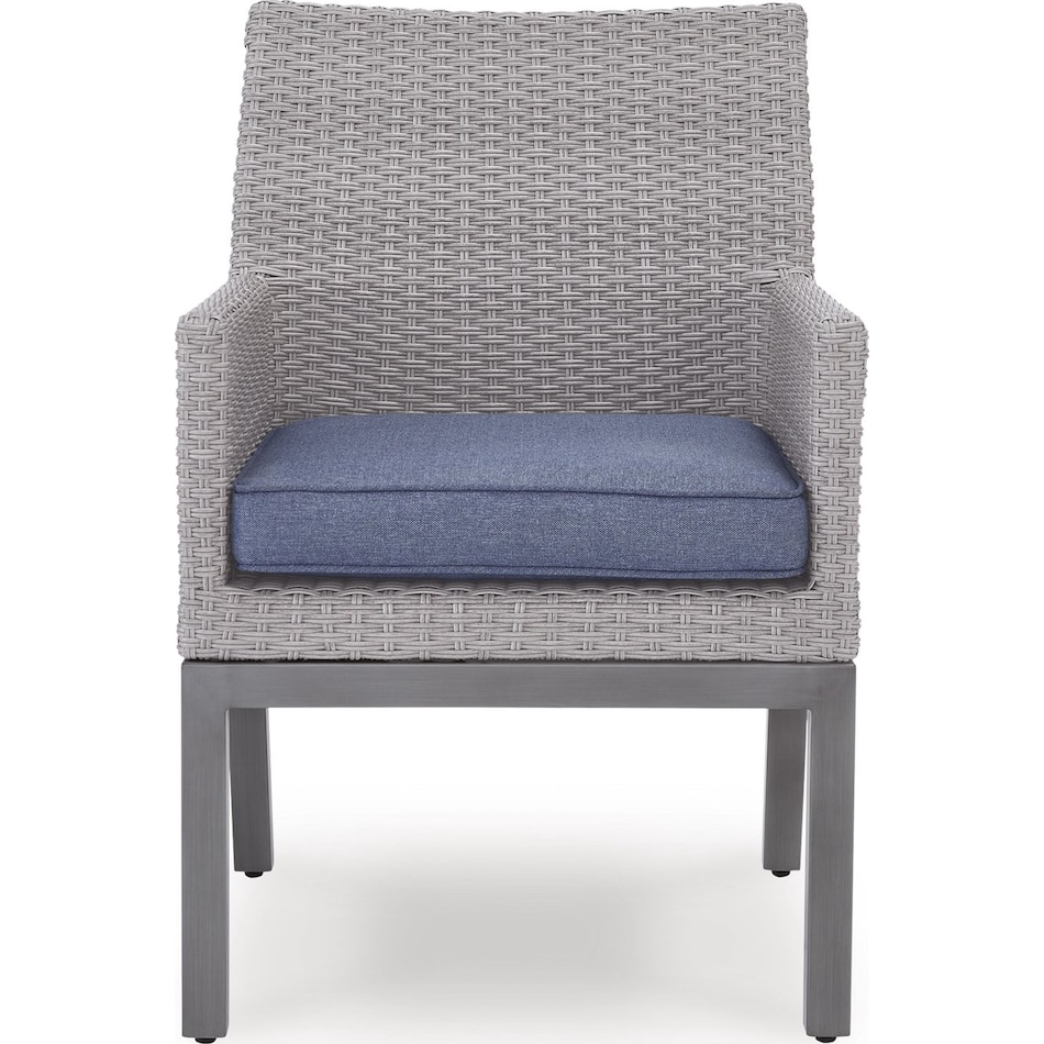dillon beach blue gray arm chair   