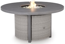 dillon beach blue gray fire pit   