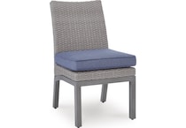 dillon beach blue gray side chair   