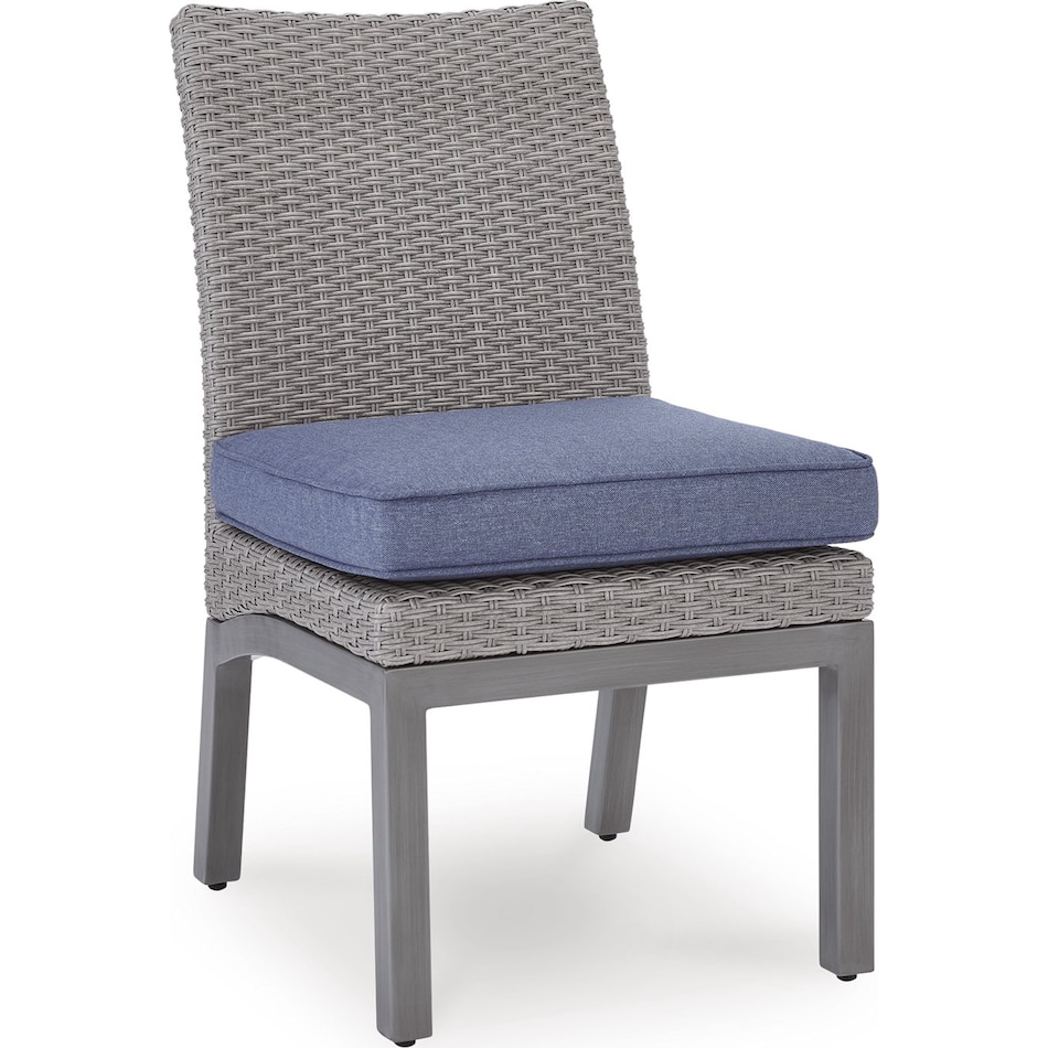 dillon beach blue gray side chair   