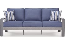 dillon beach blue gray sofa   