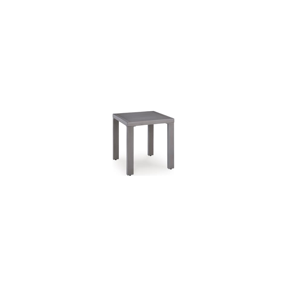 dillon beach gray end table   