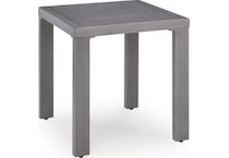 dillon beach gray end table   