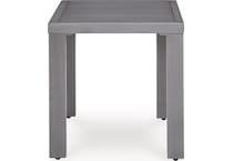 dillon beach gray end table   
