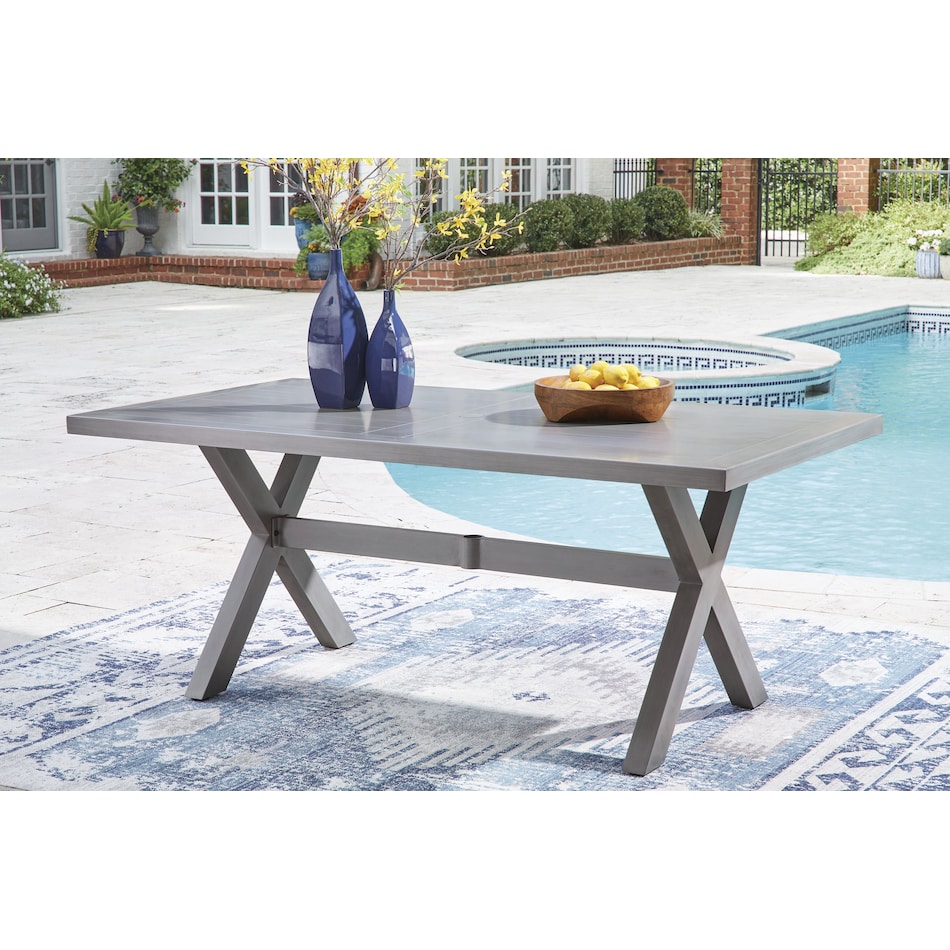 dillon beach gray table   