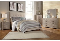 dolante beige queen hdbd & ftbd    