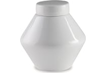 domina white jar   
