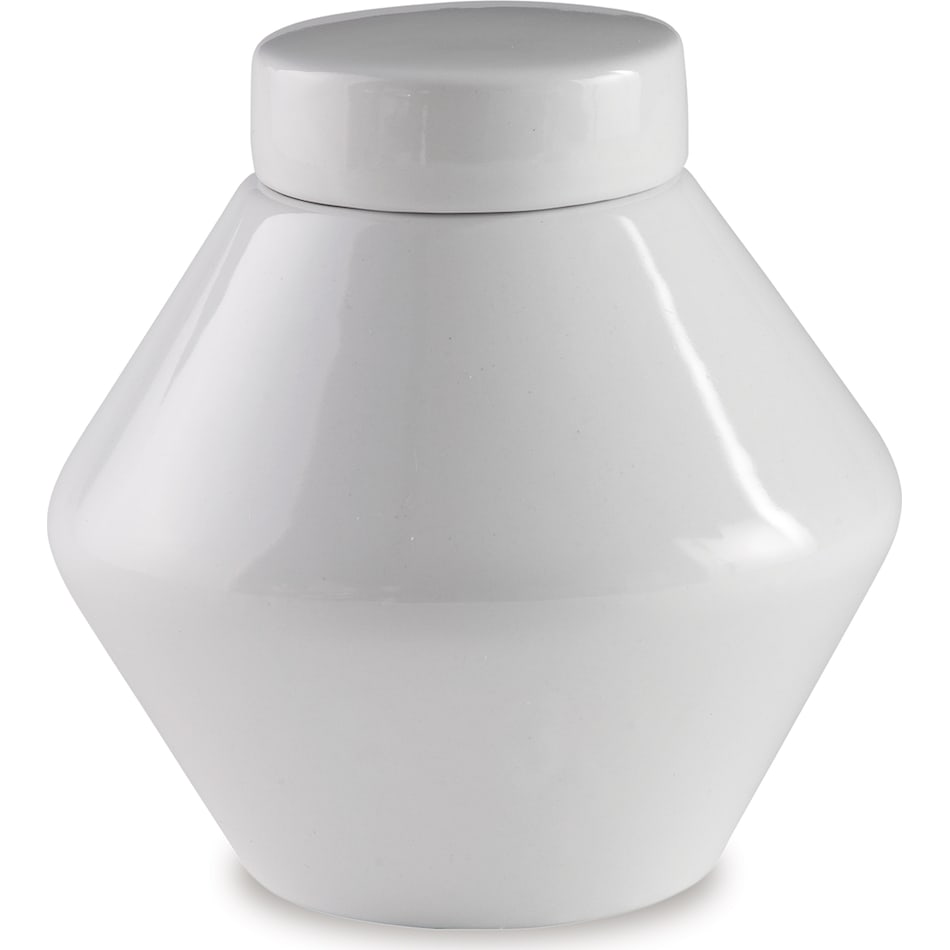 domina white jar   