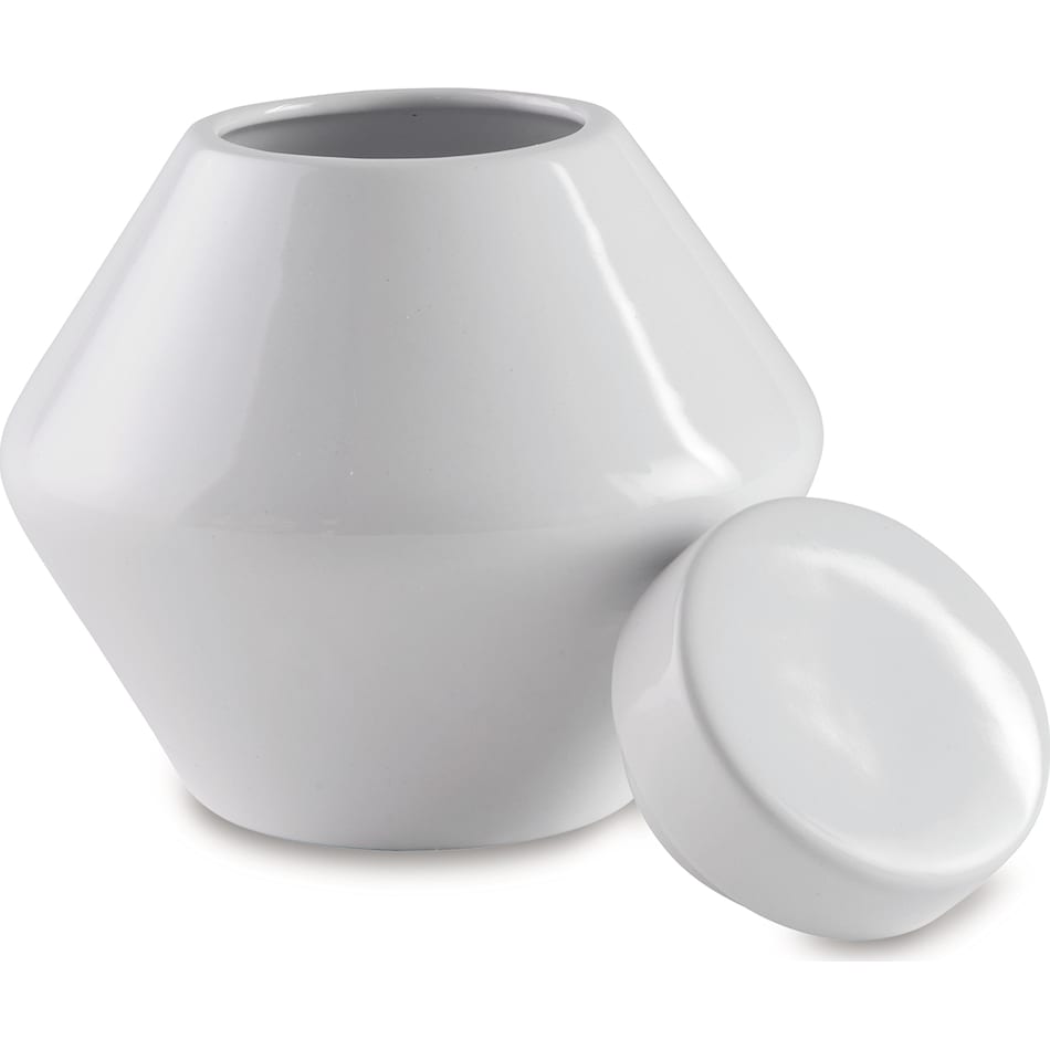 domina white jar   