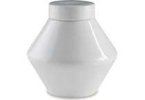 domina white jar   