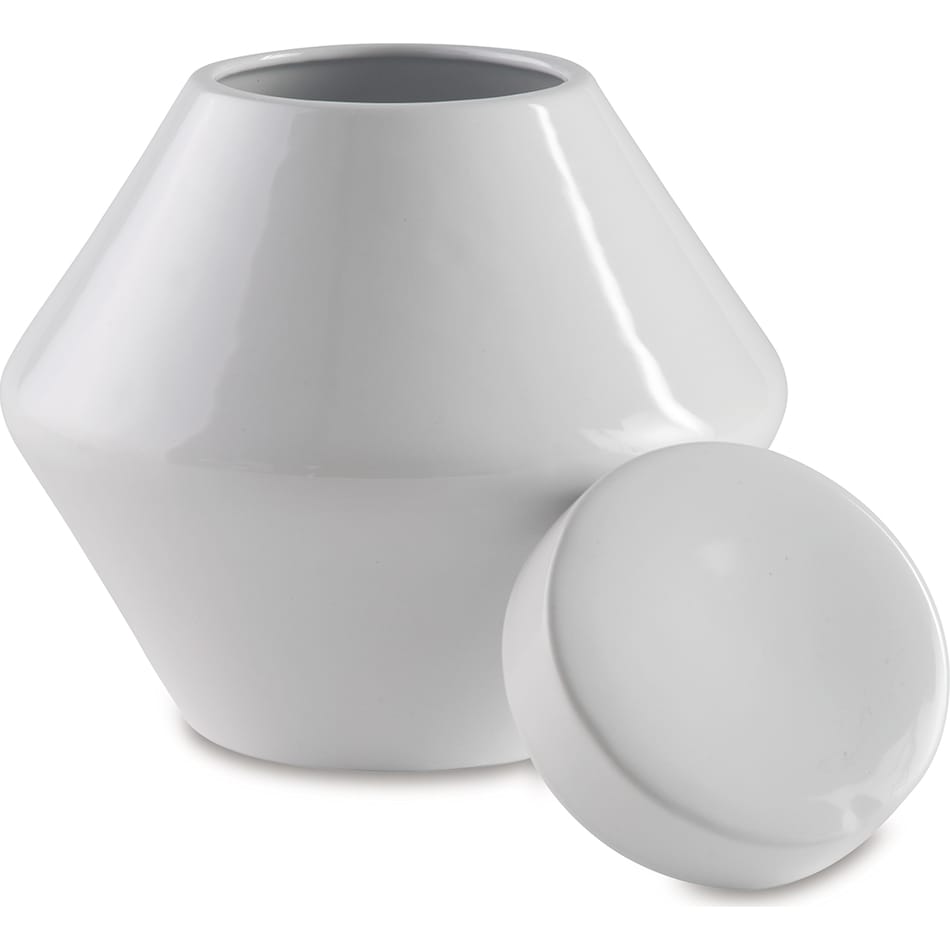 domina white jar   