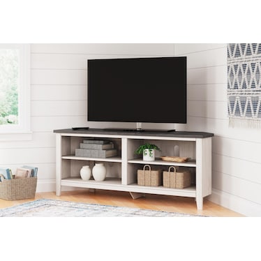 DORRINSON CORNER TV STAND