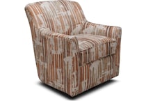 dottie orange accent chair   