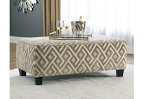 dovemont putty ottoman   