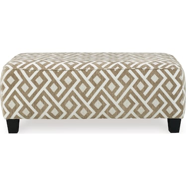 DOVEMONT OVERSIZED ACCENT OTTOMAN