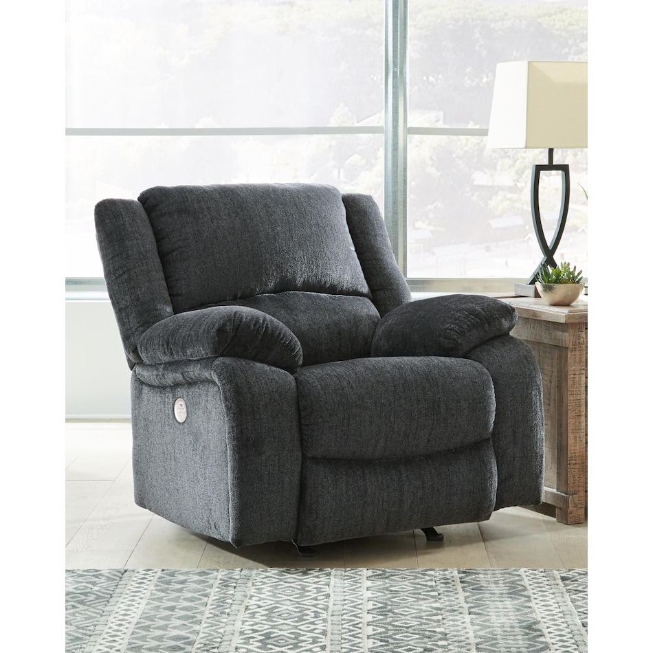 draycoll grey recliner   