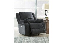 draycoll grey recliner   