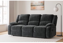 draycoll grey reclining sofa   