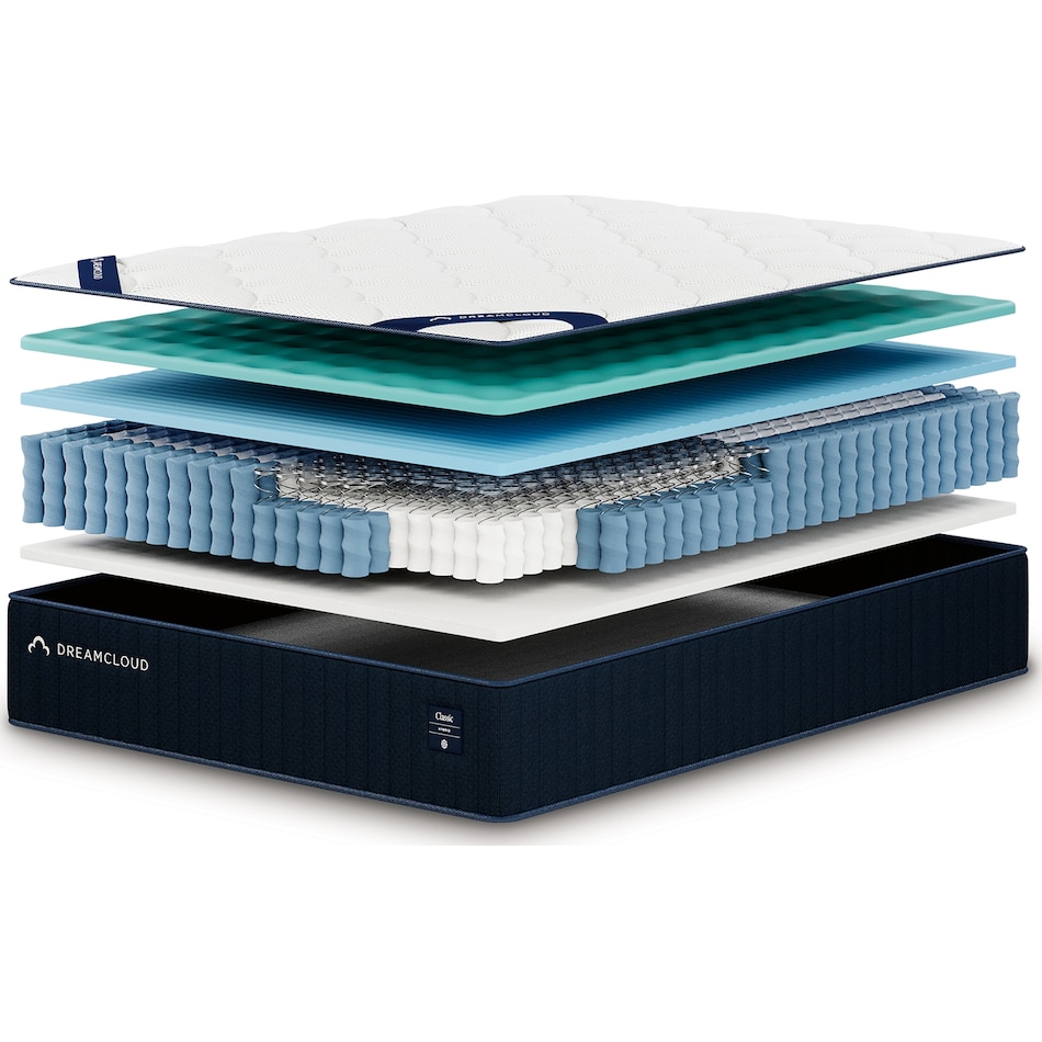 dreamcloud classic white mattress full   
