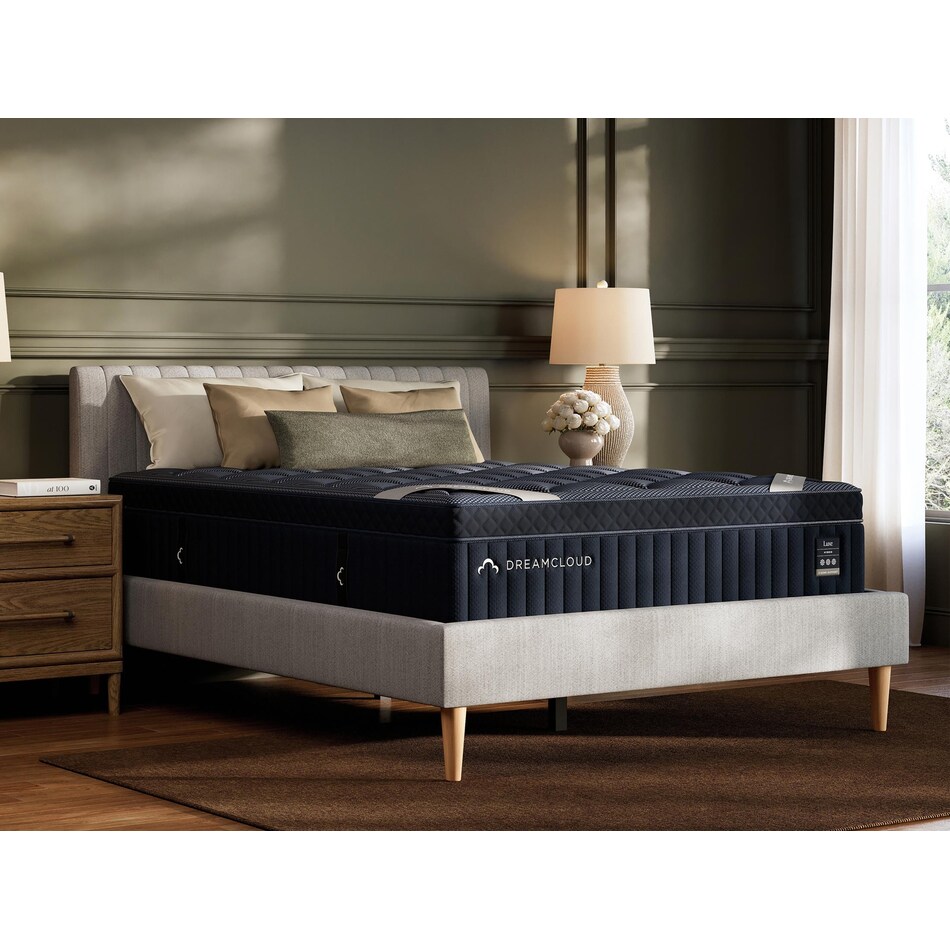 dreamcloud luxe white mattress queen   