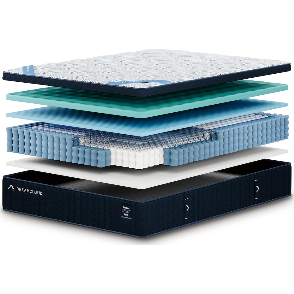 dreamcloud premier white mattress king   