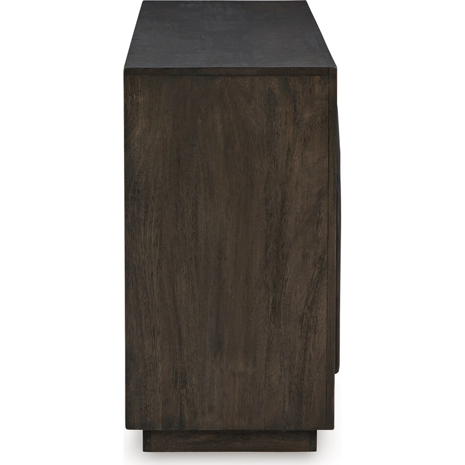 dreley grayish brown accent cabinet   