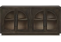 dreley grayish brown accent cabinet   