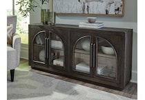 dreley grayish brown accent cabinet   