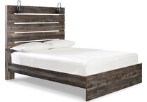 drystan multi queen headboard   