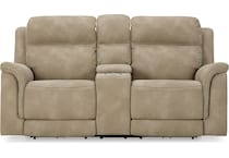 durapella sand power reclining loveseat   