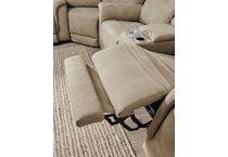 durapella sand power reclining loveseat   