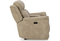 durapella sand power reclining loveseat   