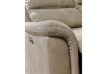 durapella sand power reclining loveseat   