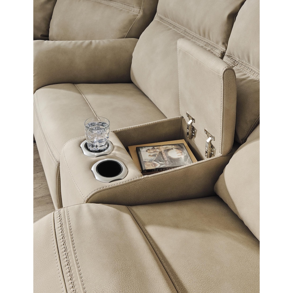 durapella sand power reclining loveseat   