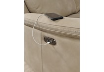 durapella sand power reclining loveseat   