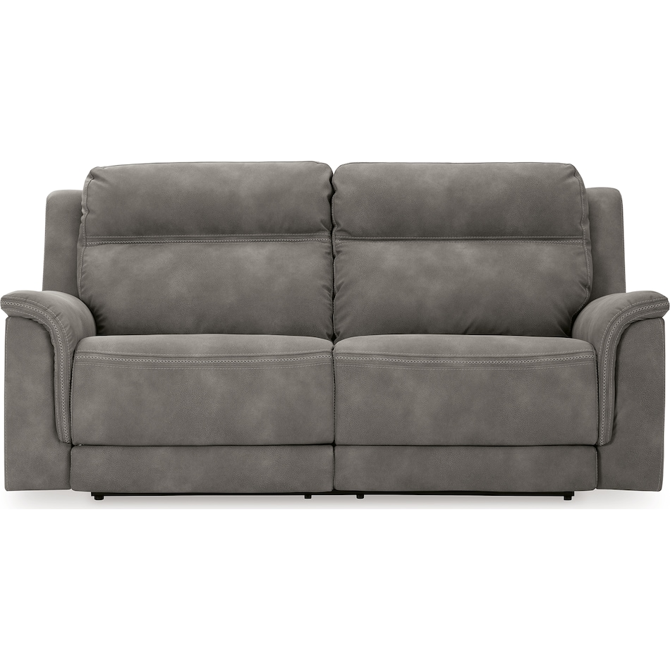 durapella slate power reclining sofa   