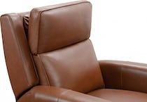 durham colchester bitters power leather wall recliner   