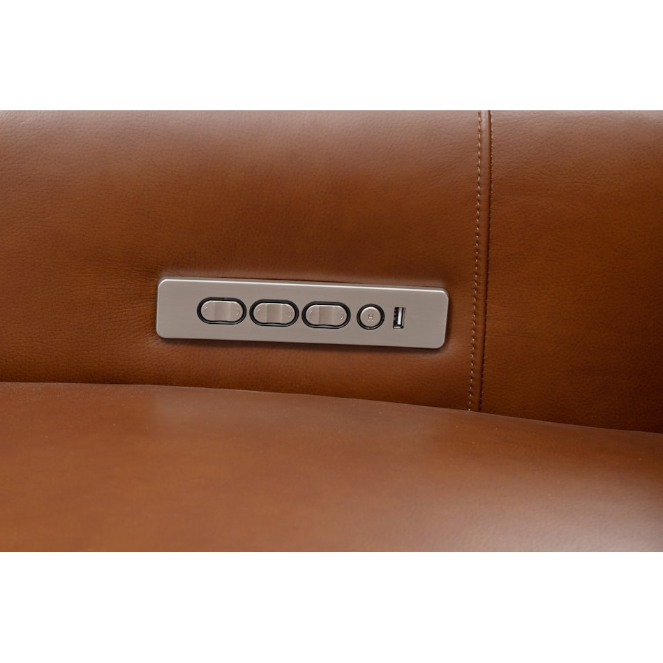 durham colchester bitters power leather wall recliner   