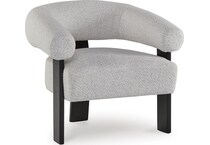 dutlish snow accent chair   